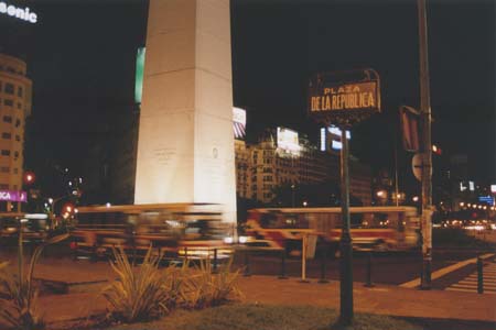 Buenos Aires Plaza de la Republica 2005